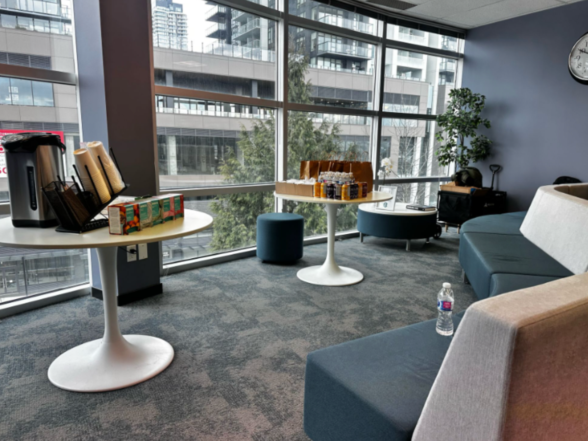 Small group digital marketing workshop